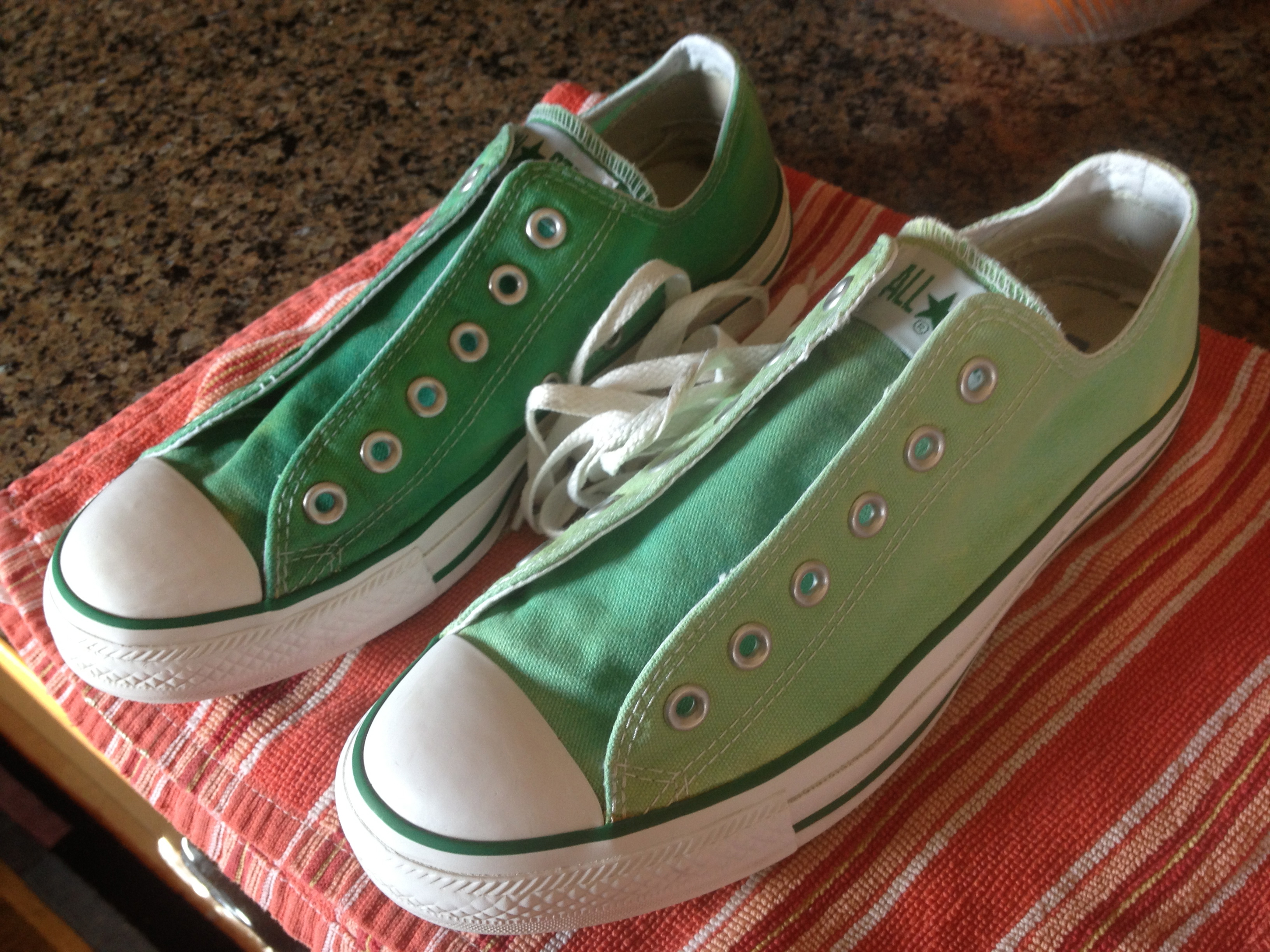 mint colored converse
